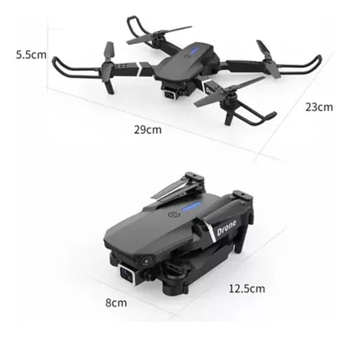 Dron E88 PRO  de doble cámara