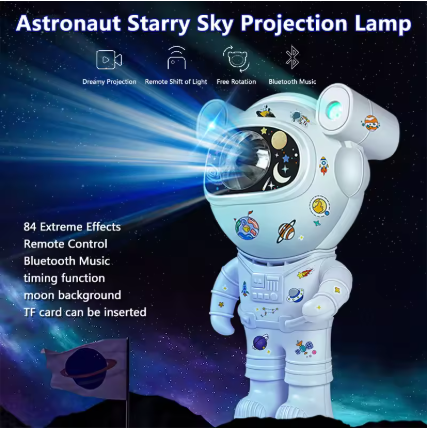 Proyector Astronauta con Bluetooth + control